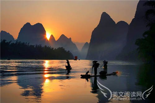 描写桂林山水的诗句